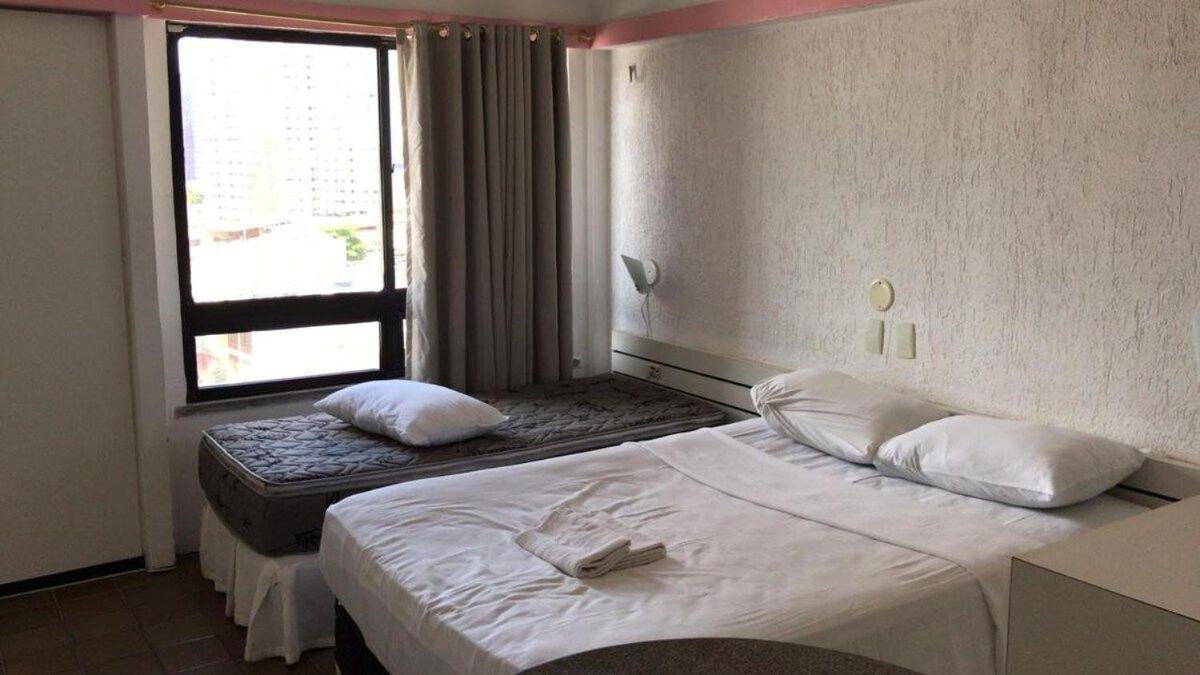 703 Flat Mobiliado Praia De Iracema Fortaleza  Eksteriør bilde