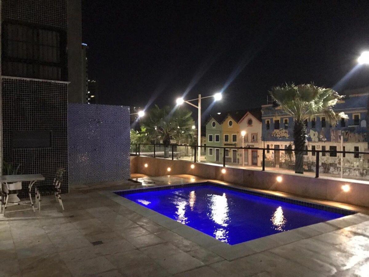 703 Flat Mobiliado Praia De Iracema Fortaleza  Eksteriør bilde